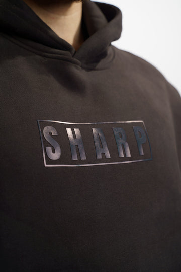 Premium Heavyweight Oversized Hoodie - Charcoal - Men's
