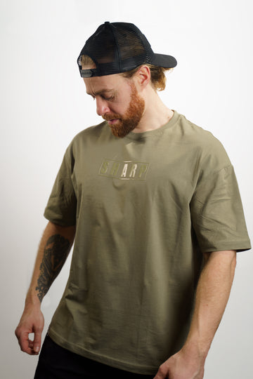 Premium Oversized Sharp T-shirt - Men's