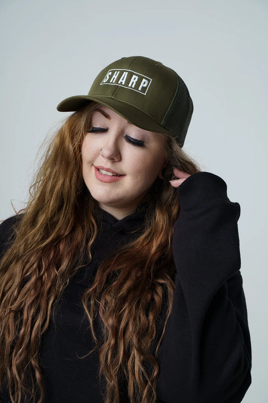 Sharp Trucker in Khaki