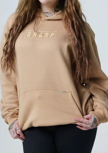 Women's Classic Relaxed Hoodie - Sand