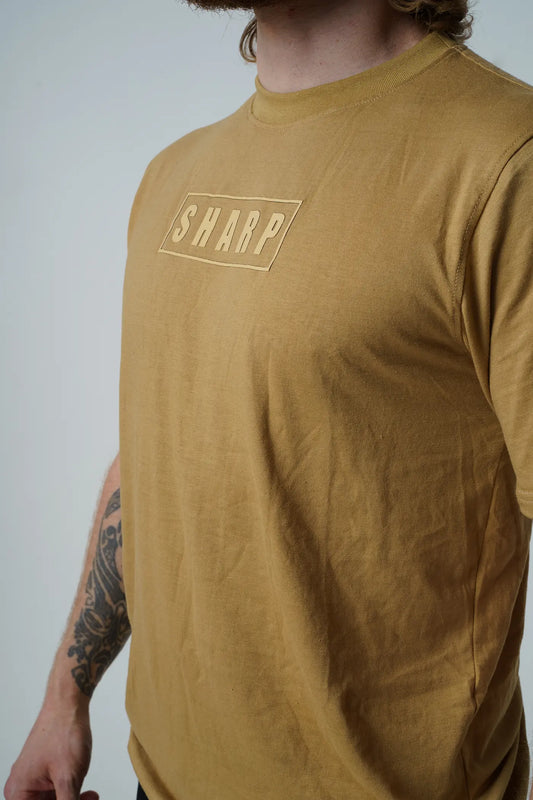 Men's Classic Sharp T-shirt in Sand