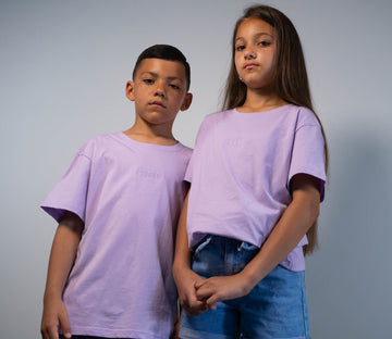 Kids Premium Oversized T-Shirt - Lilac